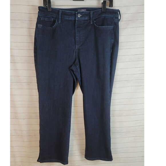 NYDJ SHERI SLIM JEANS W LIFT TUCK, SZ 12 SHORT - Picture 1 of 13